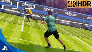 گیم پلی دوم بازی Tennis World Tour 2