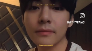 Happy birthday tae taeˋ༝˖ᵢ ₗₒᵥₑ ᵧₒᵤ˖༝ˊ˙