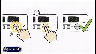 ریست کردن ماشین لباسشویی پاکشوما