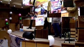 اجرای شاد جشن اداری توسط گروه کاریزما