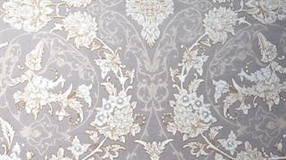 فرش 1200 شانه تراکم 3600 کد E133031 کلاسیک نقره ای طلاکوب فرش متحد آسیا - اقساط تا سال 1410