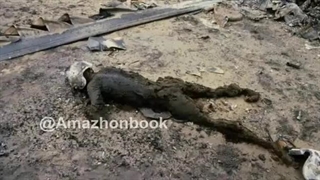 جنازه های نیروهای کماندوهای آمریکایی دلتا فورس در حادثه طبس