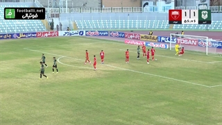 خلاصه بازی خیبر خرم آباد 2-2 فولاد خوزستان
