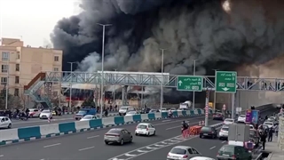 آتش‌سوزی گسترده در جنت‌آباد