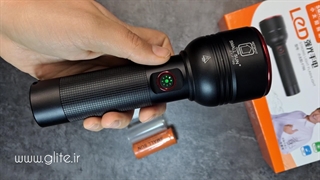 چراغ قوه زوم دار تک حالته اسمال سان F786