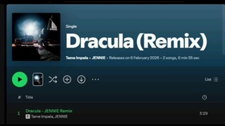 - ریمیکس اهنگ Dracula با همکاری جنی منتشر شد !