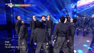 اجرا آهنگ NASA از Ateez در Music Bank