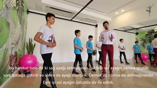 کلیپ آموزش رقص آذری 2 (مناسب برای تمرین در منزل)