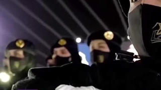 رژه نظامی سربازان زن عربستان سعودی