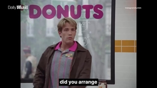 حضور بن افلک در تبلیغ طنز Dunkin