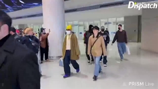 لایو برگشت بی تی اس از پرتغال به کره ☆