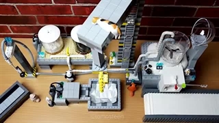 انیمشن لگو ... کارخانه بسکویت سازی