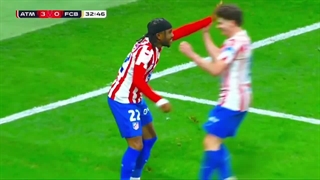 گل سوم اتلتیکو(لوکمن)