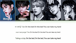 AND2BLE BED Lyrics (Color Coded Lyrics)
