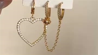 گوشواره های سه عددی جدید زریاس