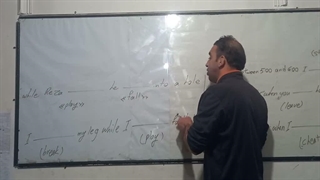 گدشته استمراری توضیح