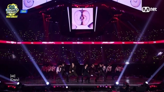 اجرای Exo Crazy در Mcountdown mega concert باکیفیت 2k