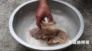 آموزش پاک‌کردن و پخت سیرابی به روش ژاپنی