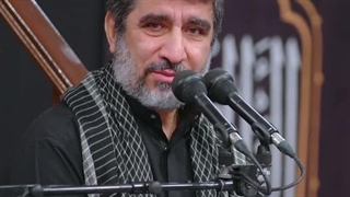 مداحی حاج مهدی سلحشور در محضر رهبر شهید انقلاب - ماه محرم