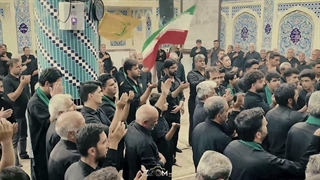 عزاداری هیئت مسجد جامع بهاباد در حسینیه باغستان محرم۱۴۰۵شمسی