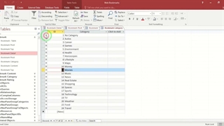 ✔ برنامه ذخیره سازی آدرس وبسایت ها در اکسس Access (مدیریت نشانک وب دسترسی )