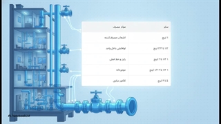 اصول انتخاب سایز مناسب شیرآلات آبی با توجه به نوع تاسیسات