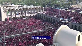 مرگ شجاعانه تو سندی بود بر حقانیتت | ۱۴ تیر ۱۴۰۵ جمعیت حاضر در تشییع رهبر خامنه ای
