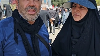 مصاحبه مردمان عزادار