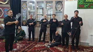 مراسم عزاداری هیئت زنجیرزنی اخی جهان (10)  ـ محرم 1405
