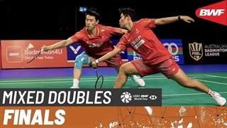 مسابقه فینال بدمینتون SATHIO Australian Badminton 2026 دوبل میکس - Feng-Huang از چین درمقابل Guo-Chen از چین