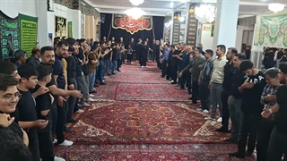 مراسم اعلام عزا (طشت گذاری ) محرم 1405 اخی جهان